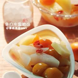 冬日水果甜汤的做法[图]