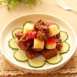 苹果煎牛肉的做法[图]