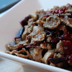 孜然爆羊肉的做法[图]