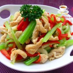 芹菜鸡丝的做法[图]