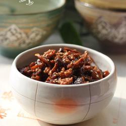 萝卜干肉丁拌饭酱的做法[图]