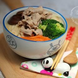 时蔬豆浆乌冬面的做法[图]