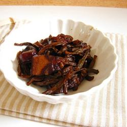 干豇豆烧肉的做法[图]