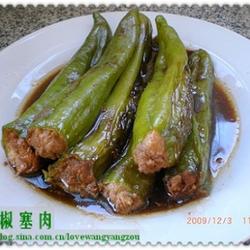 青椒塞肉的做法[图]