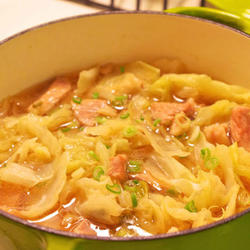 包菜炖肉的做法[图]