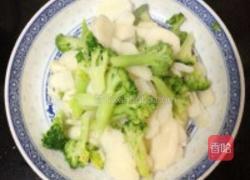 清热润肺西兰花炒荸荠的做法图解4