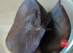 白切卤猪肝的做法图解8