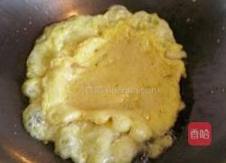 香菜炒笨鸡蛋的做法图解4