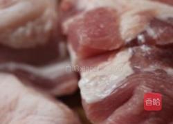 红烧豆腐肉的做法图解1