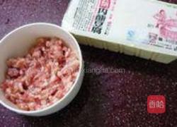 肉糜豆腐的做法图解1