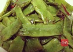 微辣干煸芸豆的做法图解5