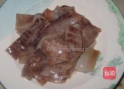 香炒鱿鱼的做法图解2