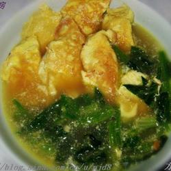 蛋饺菠菜汤的做法[图]