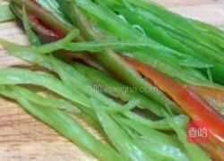 尖椒豆腐丝的做法图解2