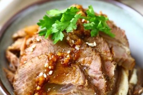 高压锅酱牛肉