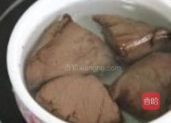 鲜菇猪红汤的做法图解3