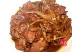 黄花菜烧排骨的做法图解1
