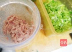 芹菜炒猪肉末的做法图解3