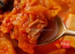 金枪鱼豆腐泡菜锅的做法图解2