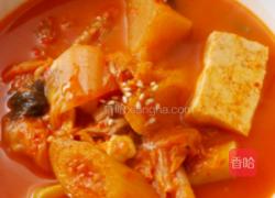 金枪鱼豆腐泡菜锅的做法图解7