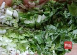 小白菜熬土豆的做法图解3