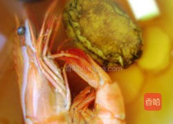 鲍鱼大虾捞面的做法图解1