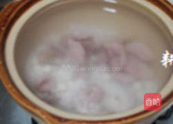鸭肉湘莲粥的做法图解6