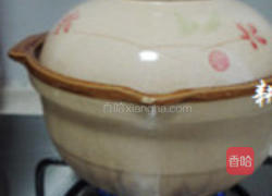 鸭肉湘莲粥的做法图解7