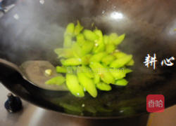 鸡汁炒芥蓝头的做法图解9