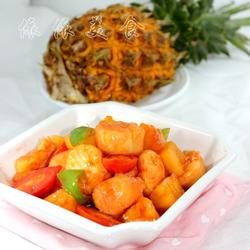 菠萝咕噜日本豆腐的做法[图]