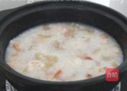 砂锅鲜虾粥的做法图解7