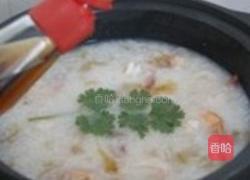 砂锅鲜虾粥的做法图解8