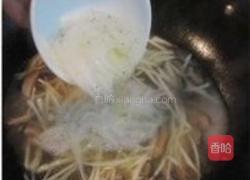 三丝银鱼羹的做法图解5