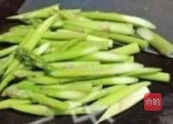 芦笋香煎北极虾的做法图解1