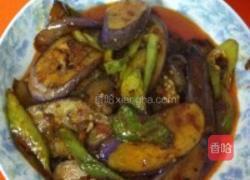 豆瓣酱茄子的做法图解5