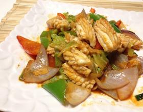 芹菜墨鱼丝[图]