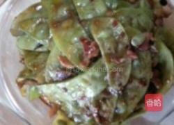 酱烧扁豆的做法图解1