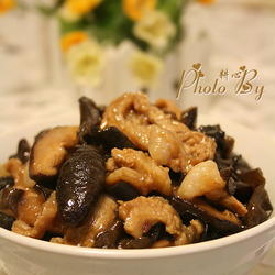 香菇木耳板筋肉的做法[图]