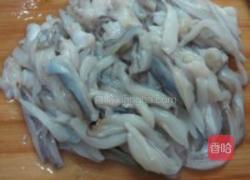 墨鱼仔韭菜花的做法图解4