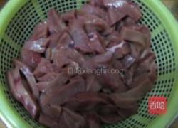 火爆酸辣猪腰的做法图解4