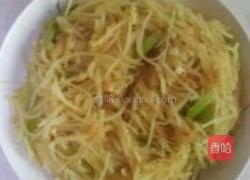 土豆丝炒芹菜的做法图解4