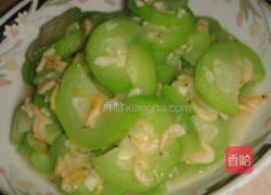 虾米丝瓜的做法图解5