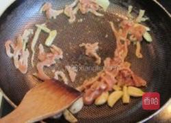 韭菜香干炒肉丝的做法图解4