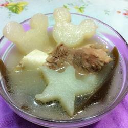 大骨海带萝卜汤的做法[图]
