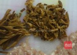 黄花菜肉丸的做法图解4