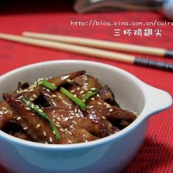三杯鸡翅尖的做法[图]