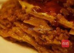 西葫芦蘑菇番茄肉酱千层面的做法图解5