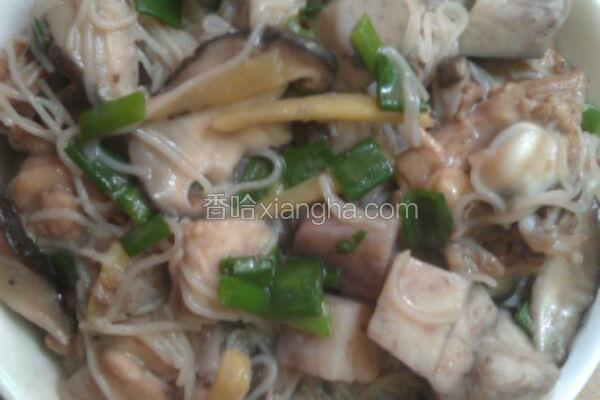 鸡肉粉丝煲