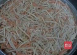 红萝卜芋头糕的做法图解3