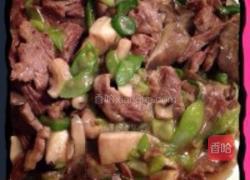 香蔥平菇牛肉的做法图解1